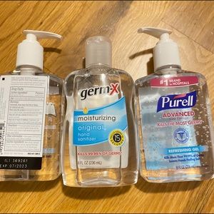 Germx and purell